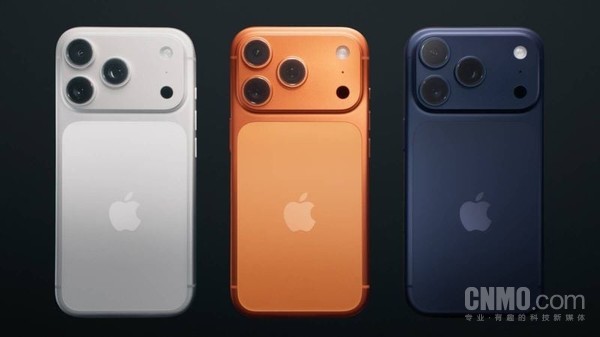 iPhone 17系列国内首销三天销量猛增30% 接近百万台！