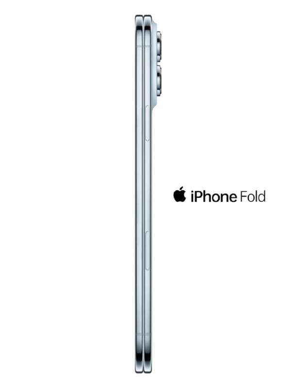 苹果折叠屏iPhone渲染图曝光，配备相机按键与后置双摄