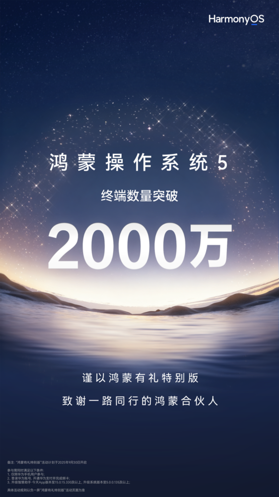 鸿蒙有礼特别版上线，右滑领取，出行娱乐更省心