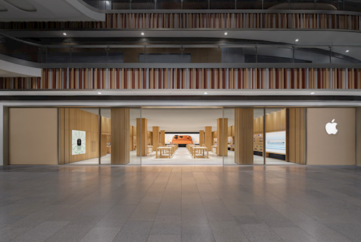 苹果北京第六家Apple Store今日开业，落户大兴荟聚购物中心