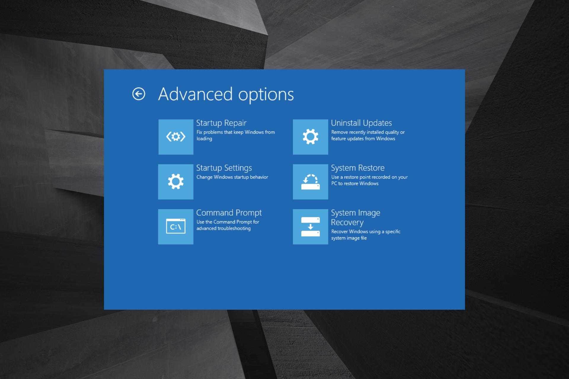 Windows 10无法启动如何进行系统修复 第1张 Windows 10无法启动如何进行系统修复 第1张